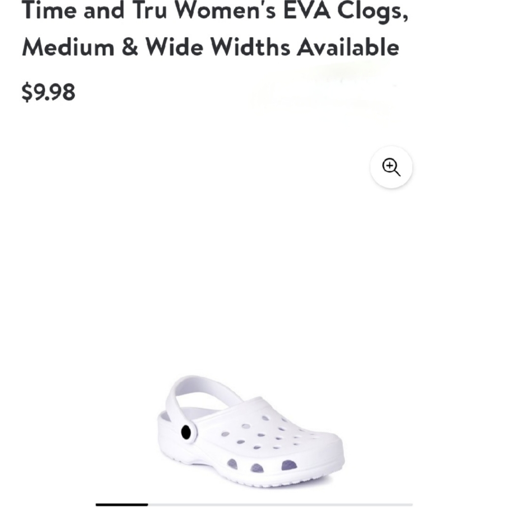 Time and Tru Crocs